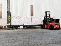  Container loading plate