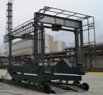 Container vertical tilter