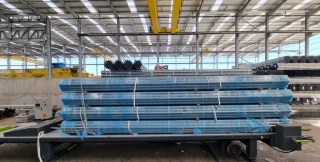 Container unloading platform