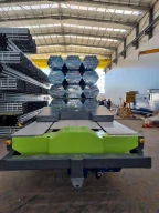 Container unloading ramp