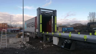 Container loading in logistics