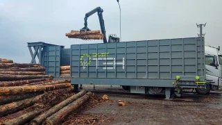 Fast log loading in container